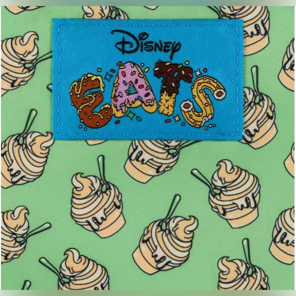 Disney Park Loungefly Eats Pineapple Swirl Whip Mini Backpack NWT - Picture 3 of 4